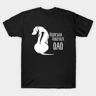 Funny Proud Rhodesian Ridgeback Dad dog lover T-Shirt